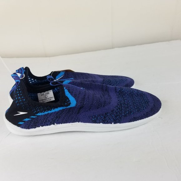 NWT Speedo Surf Strider Boys Sz 4/5 Water Shoes Boys Swim Blue NEW Slip on - Picture 7 of 9